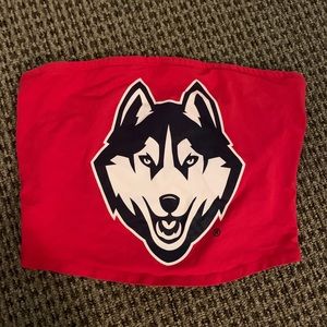 UCONN huskies tube top